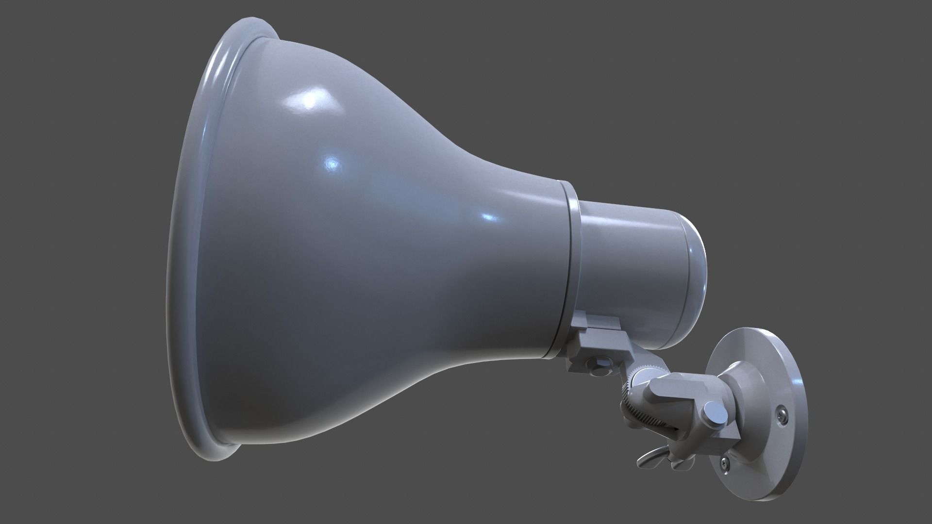 Horn Speaker V01 - High Poly 3D model_16