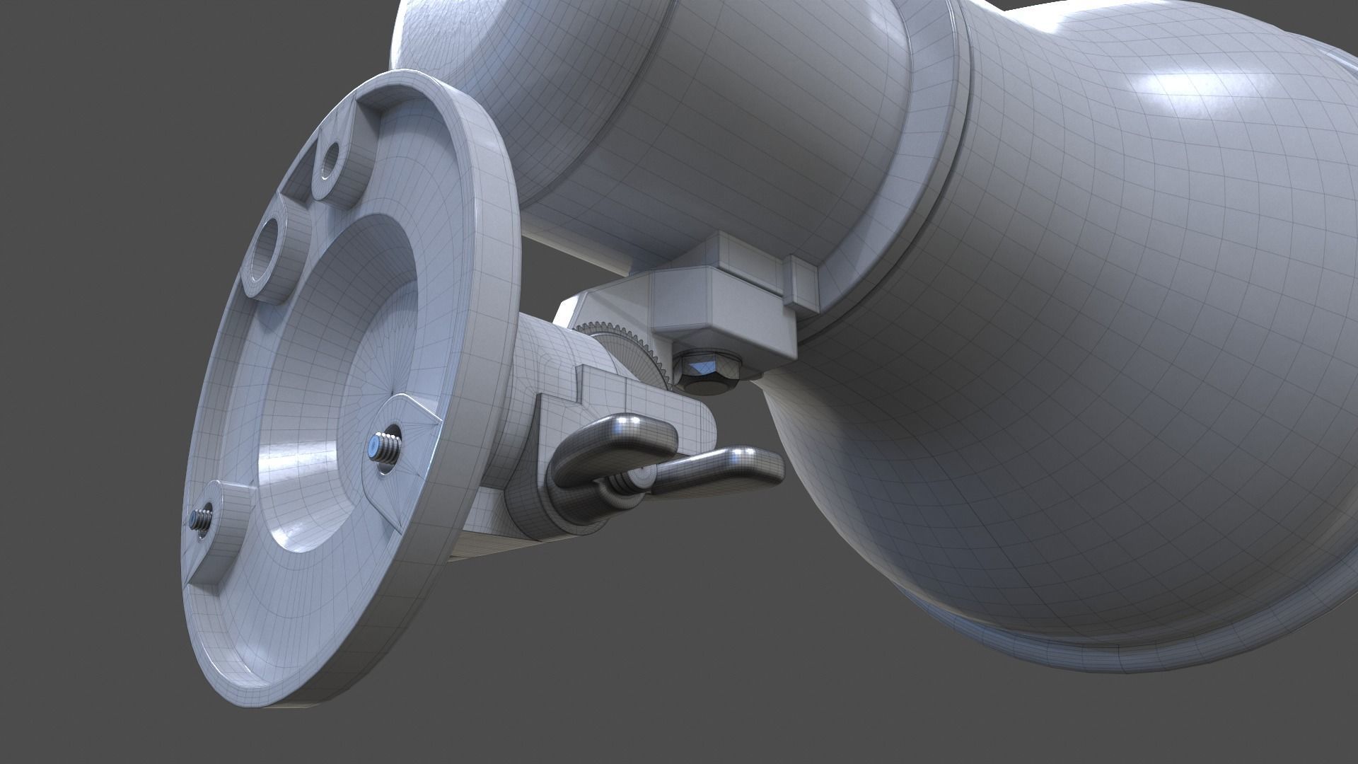 Horn Speaker V01 - High Poly 3D model_23