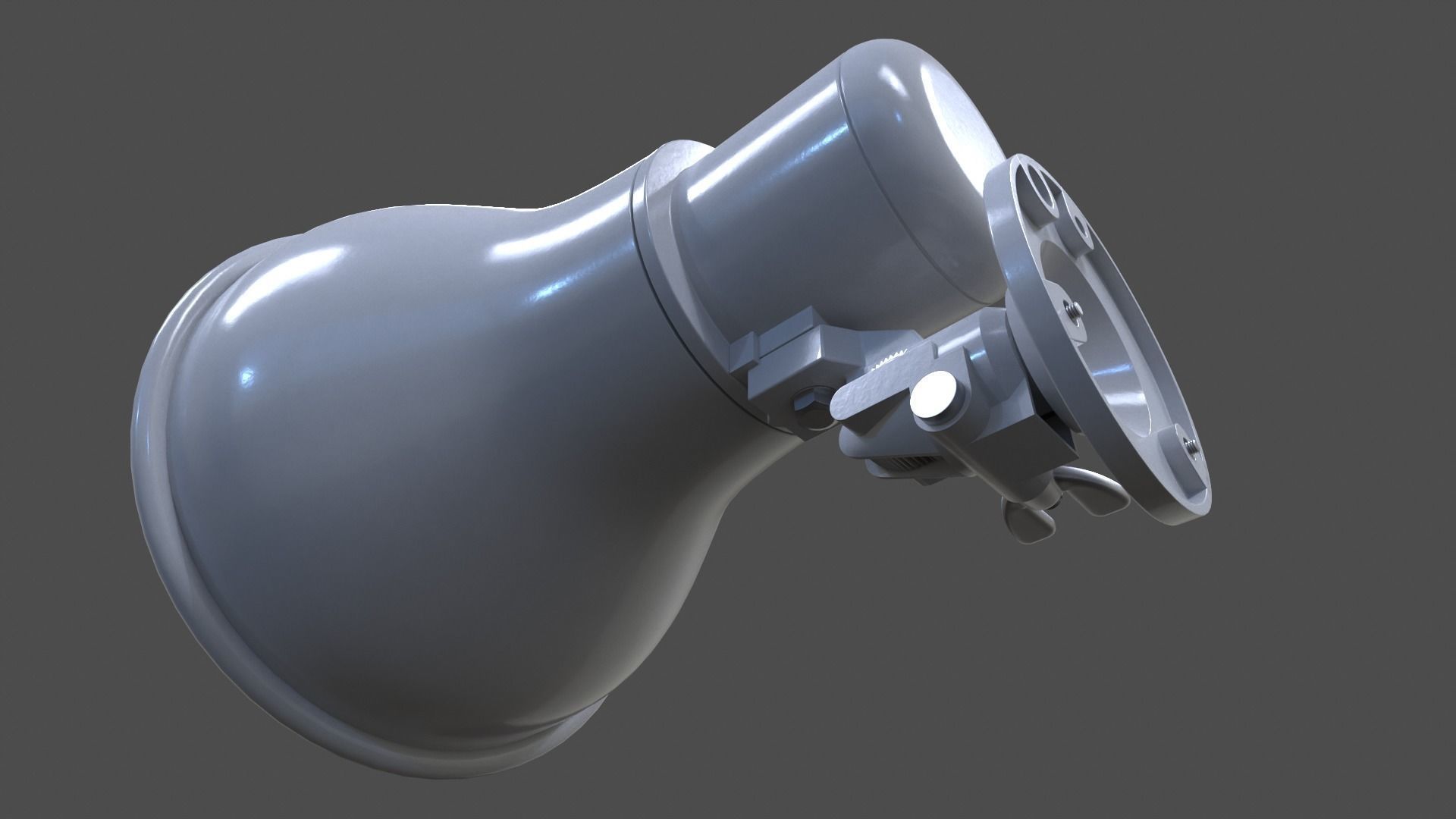 Horn Speaker V01 - High Poly 3D model_14