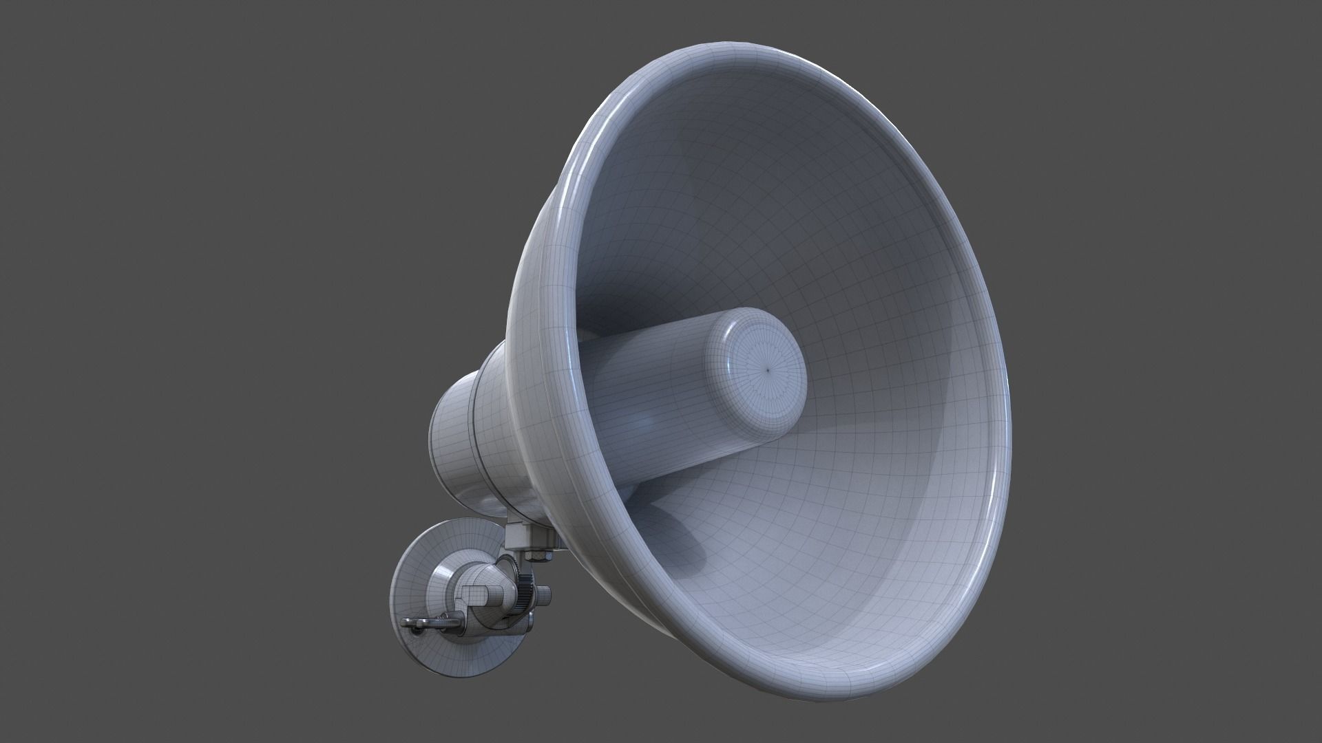 Horn Speaker V01 - High Poly 3D model_19