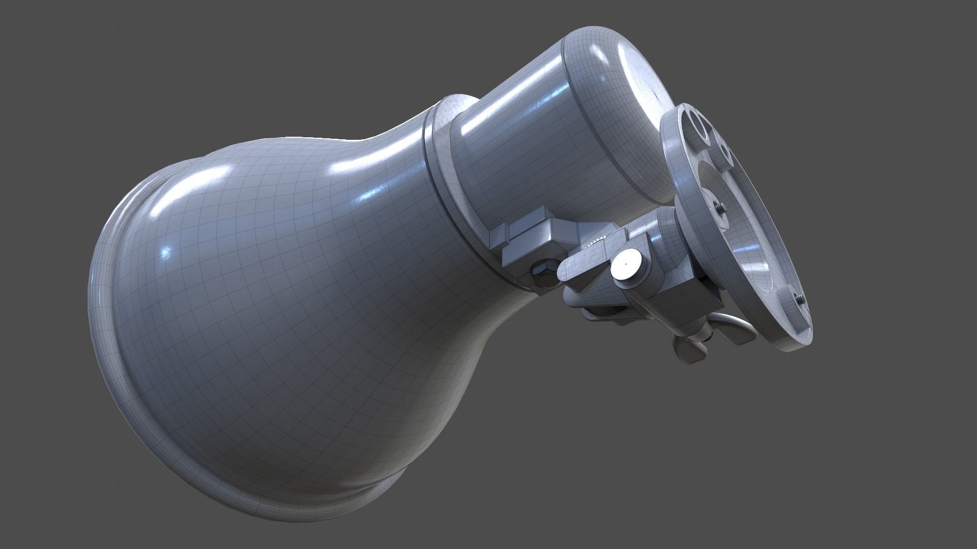 Horn Speaker V01 - High Poly 3D model_15