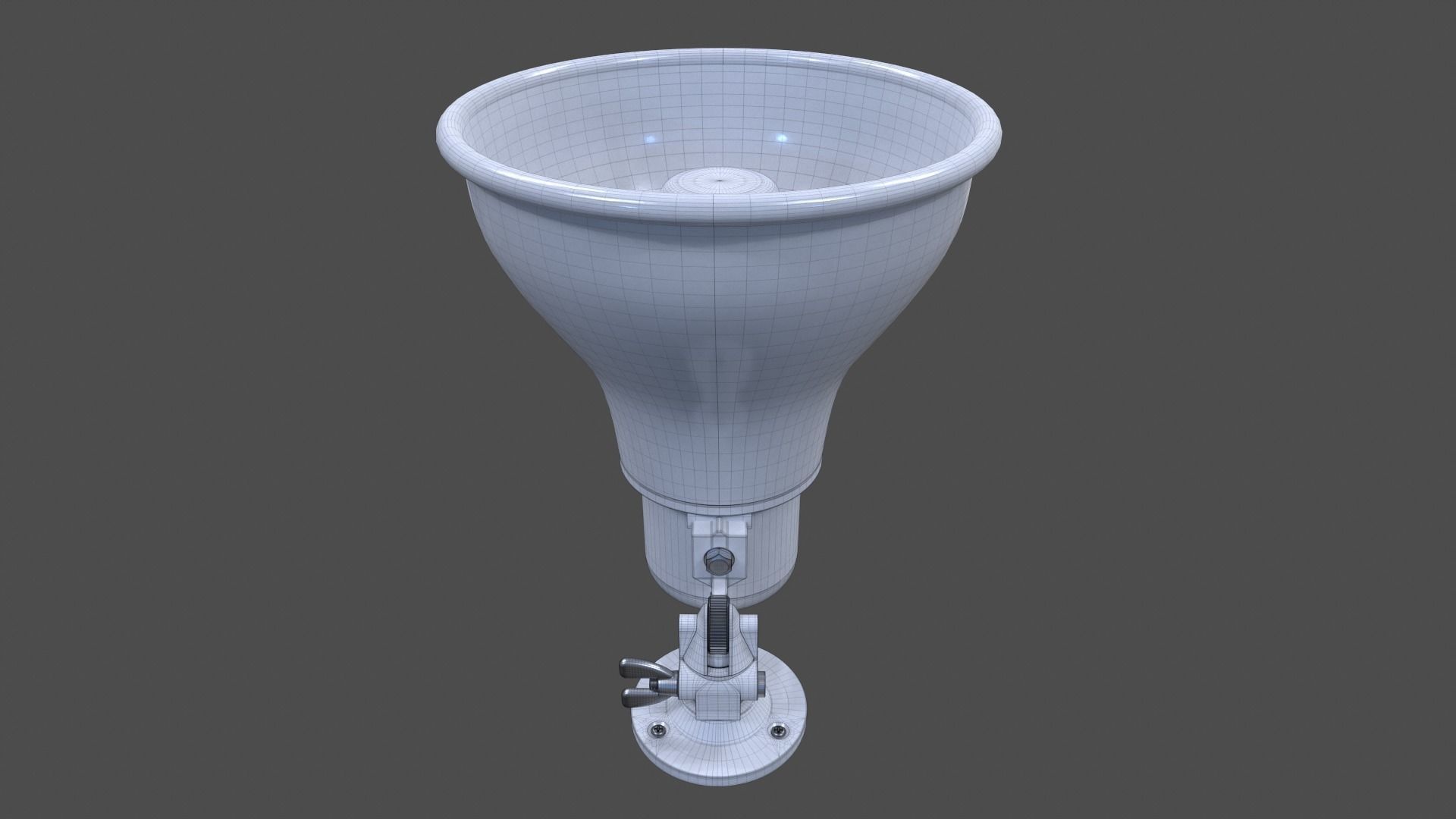 Horn Speaker V01 - High Poly 3D model_2