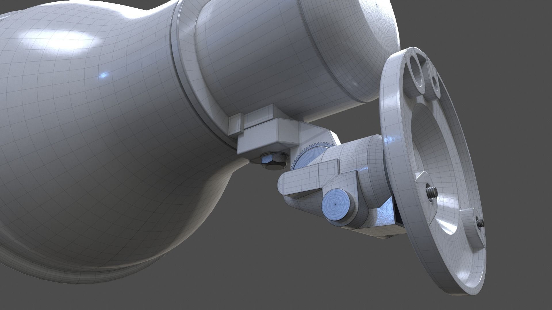 Horn Speaker V01 - High Poly 3D model_25