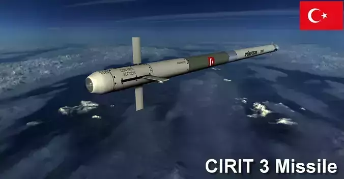 Roketsan Cirit 3 Missile
