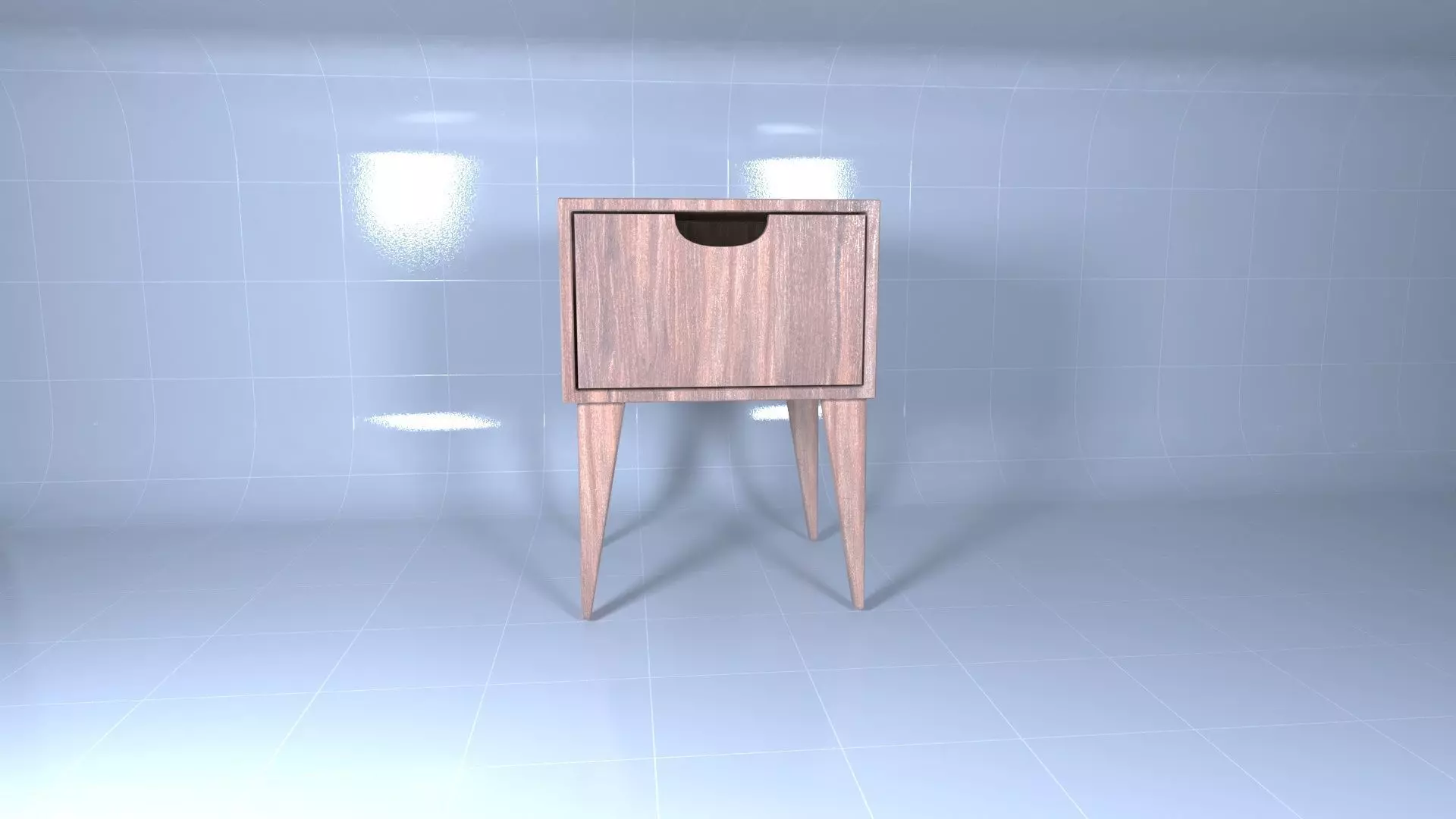 Bedside Closet Free 3D model
