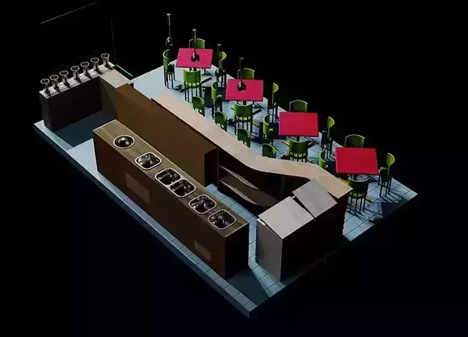 Barra cevichera - food bar