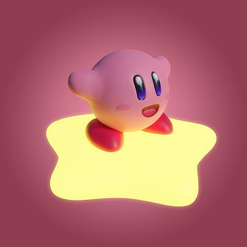 Kirby - Fan Art 3D print model