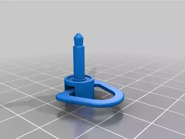 Amply guitar key hanger