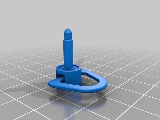 Amply guitar key hanger Free 3D print model