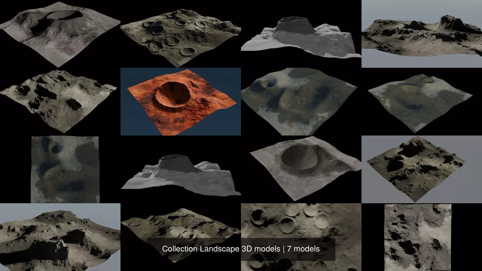 Collection Landscape 3D models _0