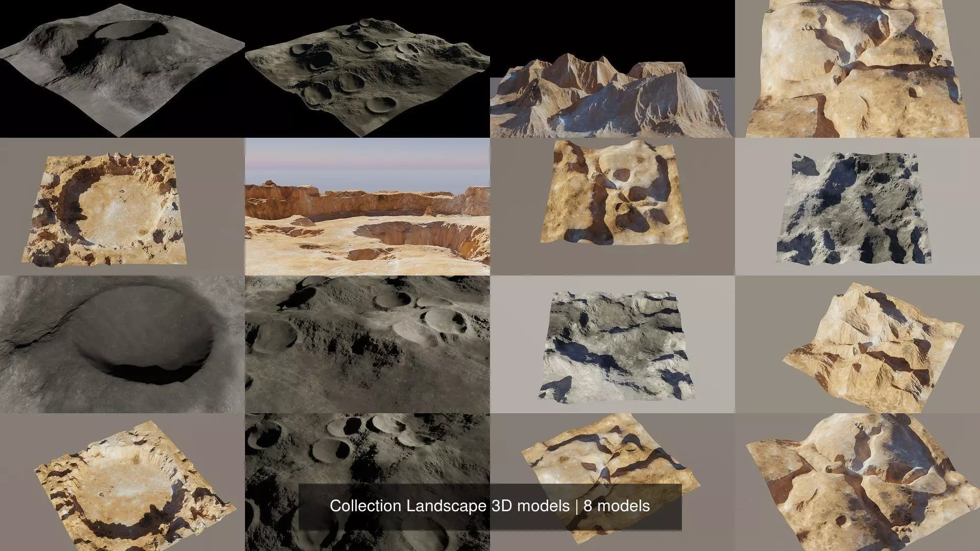 Collection Landscape 3D models _0