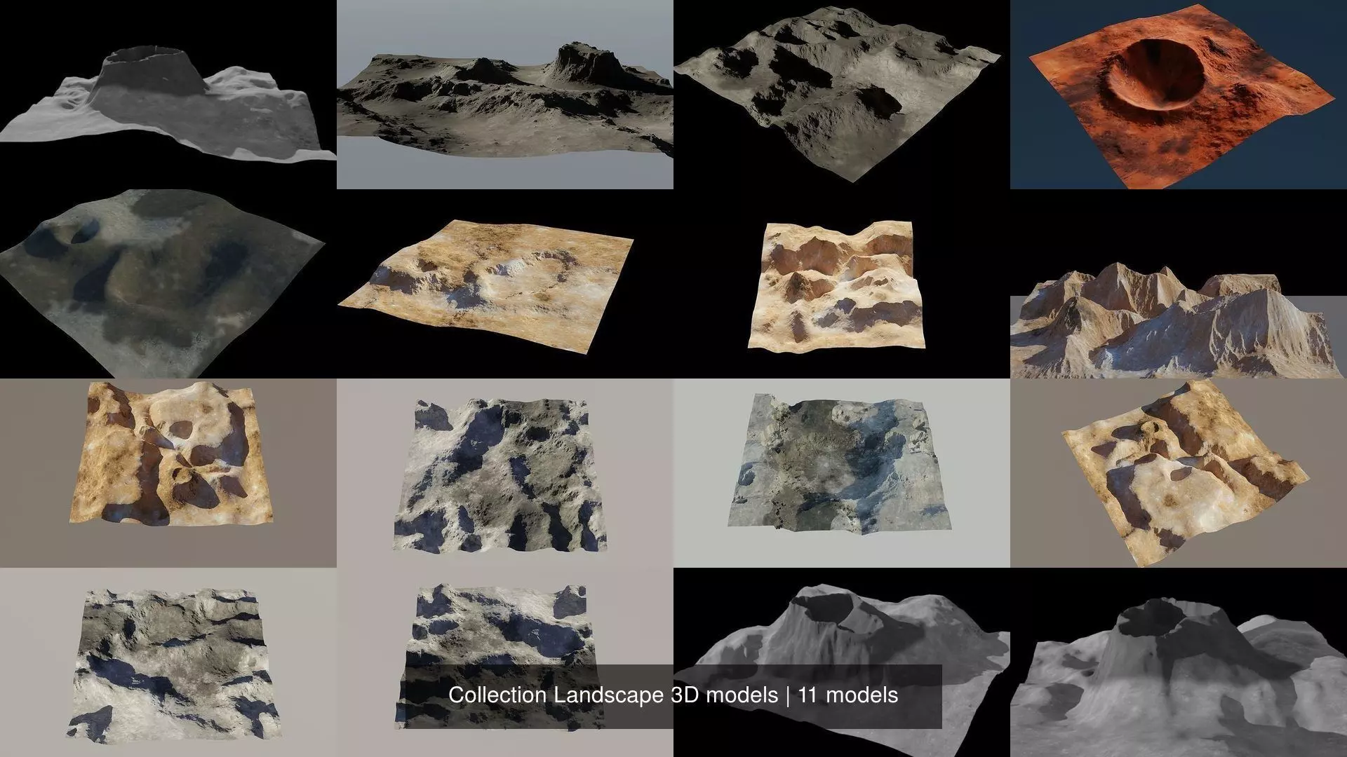 Collection Landscape 3D models _0