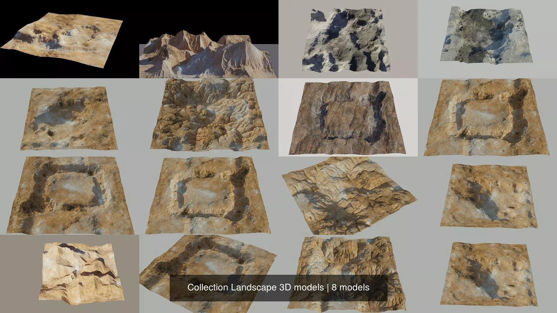 Collection Landscape 3D models _0