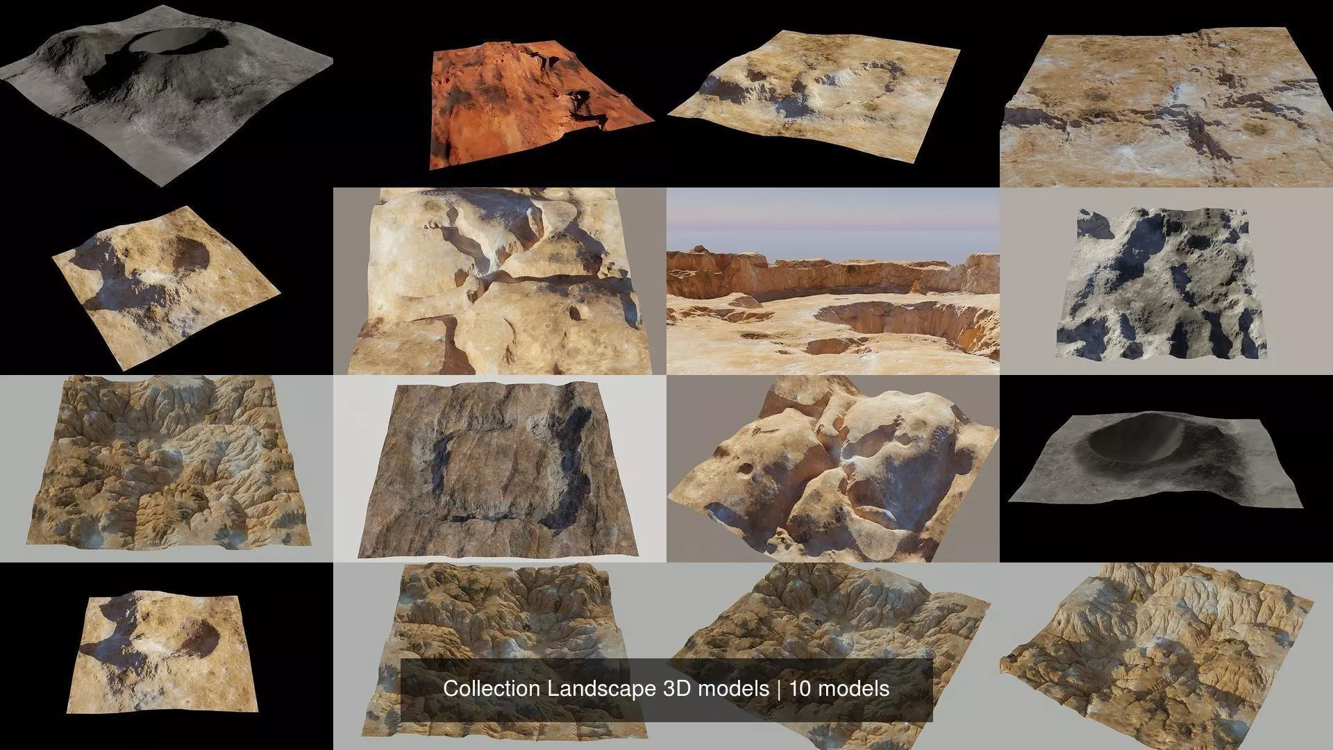 Collection Landscape 3D models _0