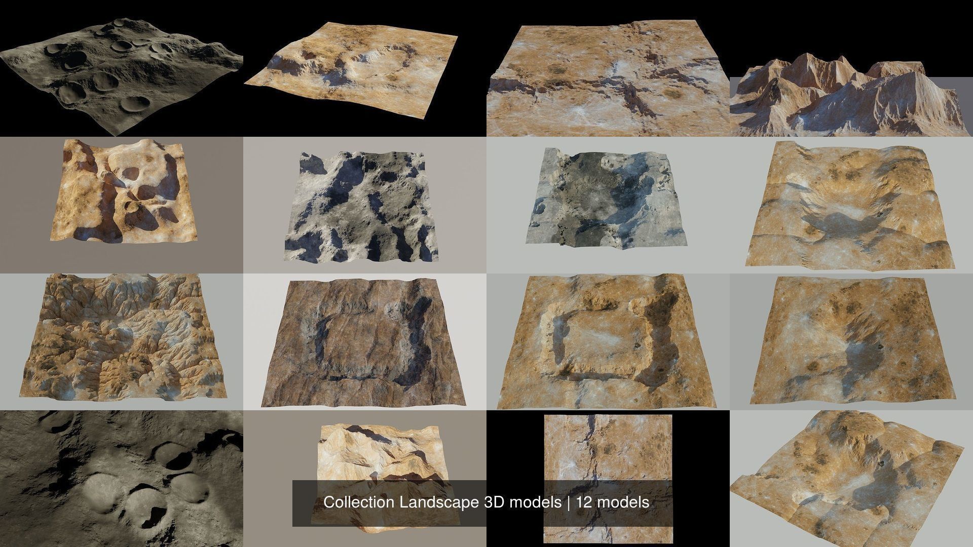 Collection Landscape 3D models _1
