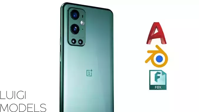One Plus 9 PRO 3D Model