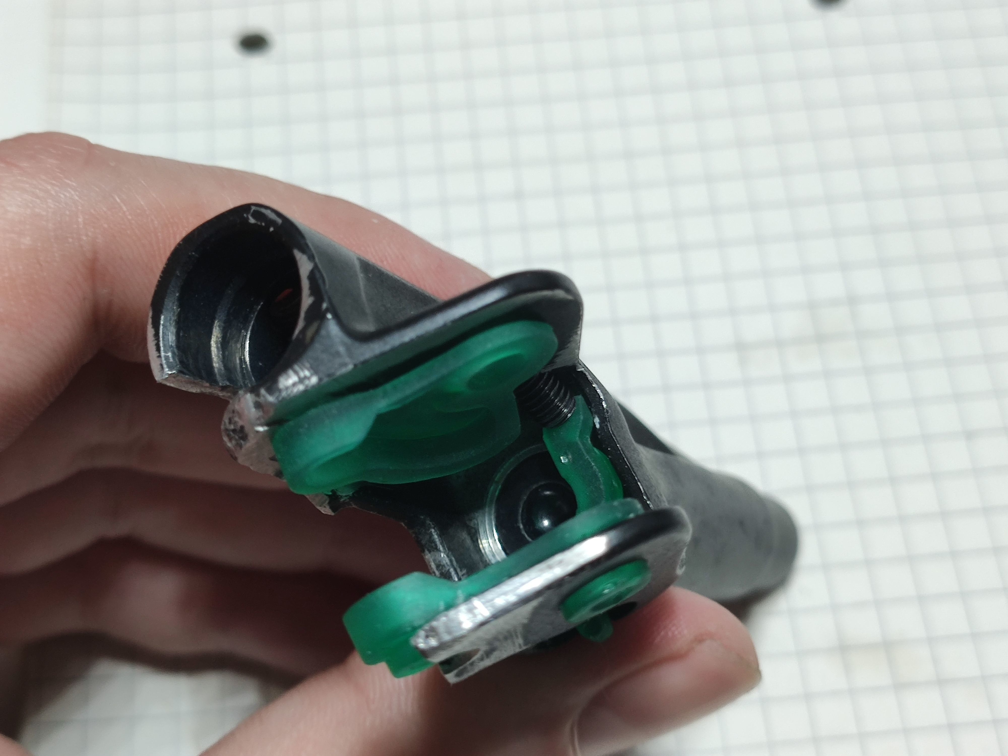 Shimano XT-SLX BL set of piston guides and free stroke right 3D print model_9