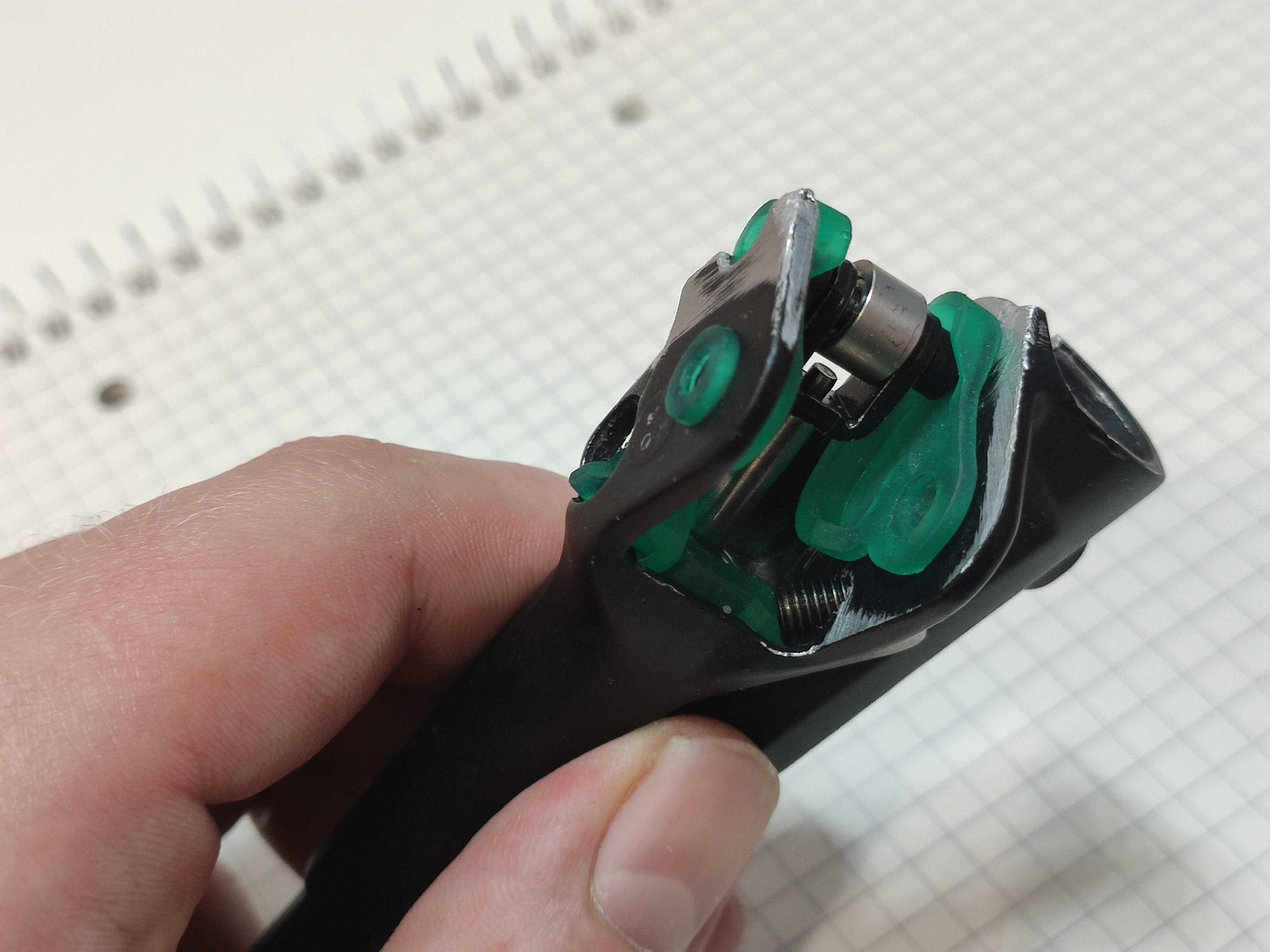 Shimano XT-SLX BL set of piston guides and free stroke right 3D print model_12