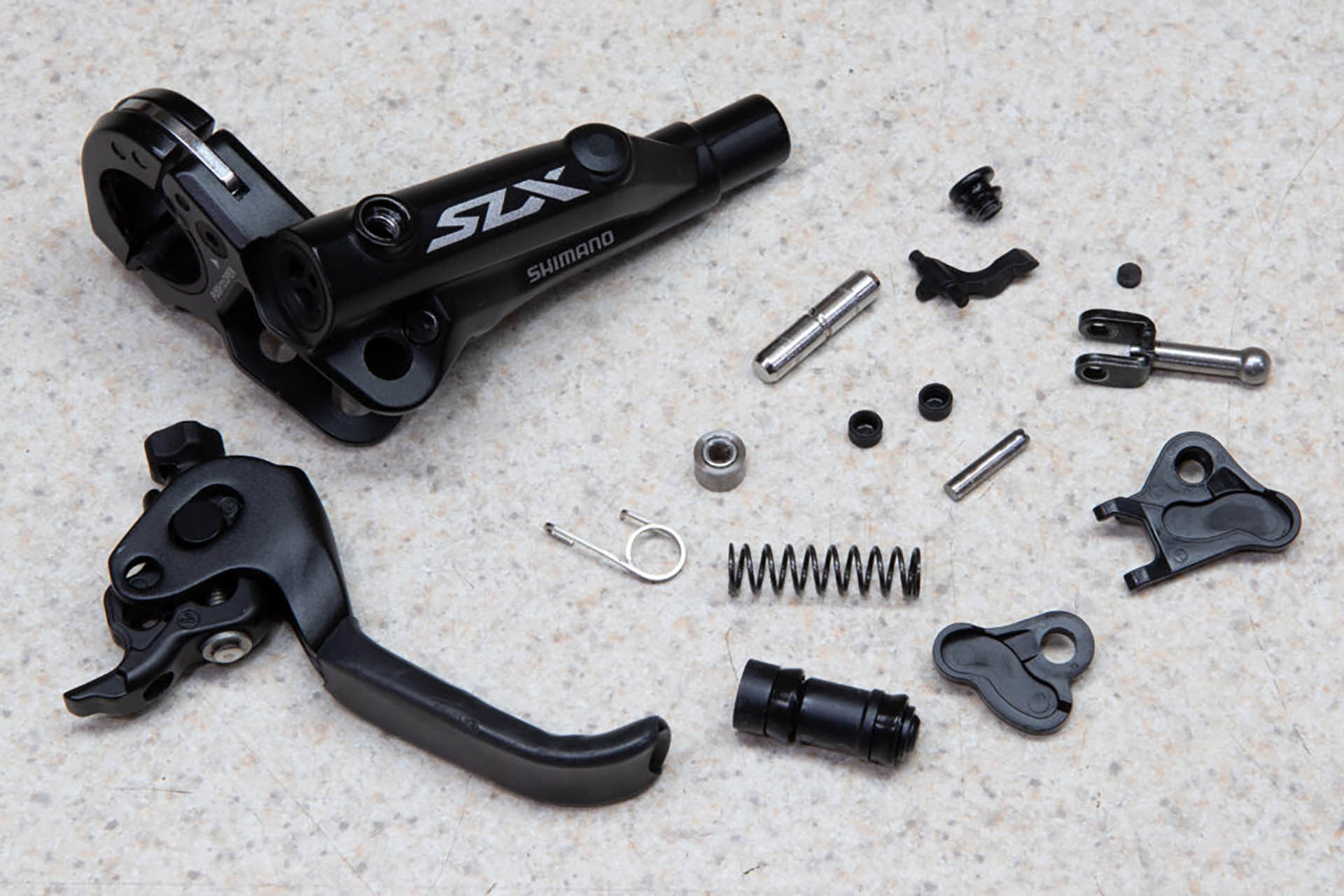 Shimano XT-SLX BL set of piston guides and free stroke right 3D print model_14