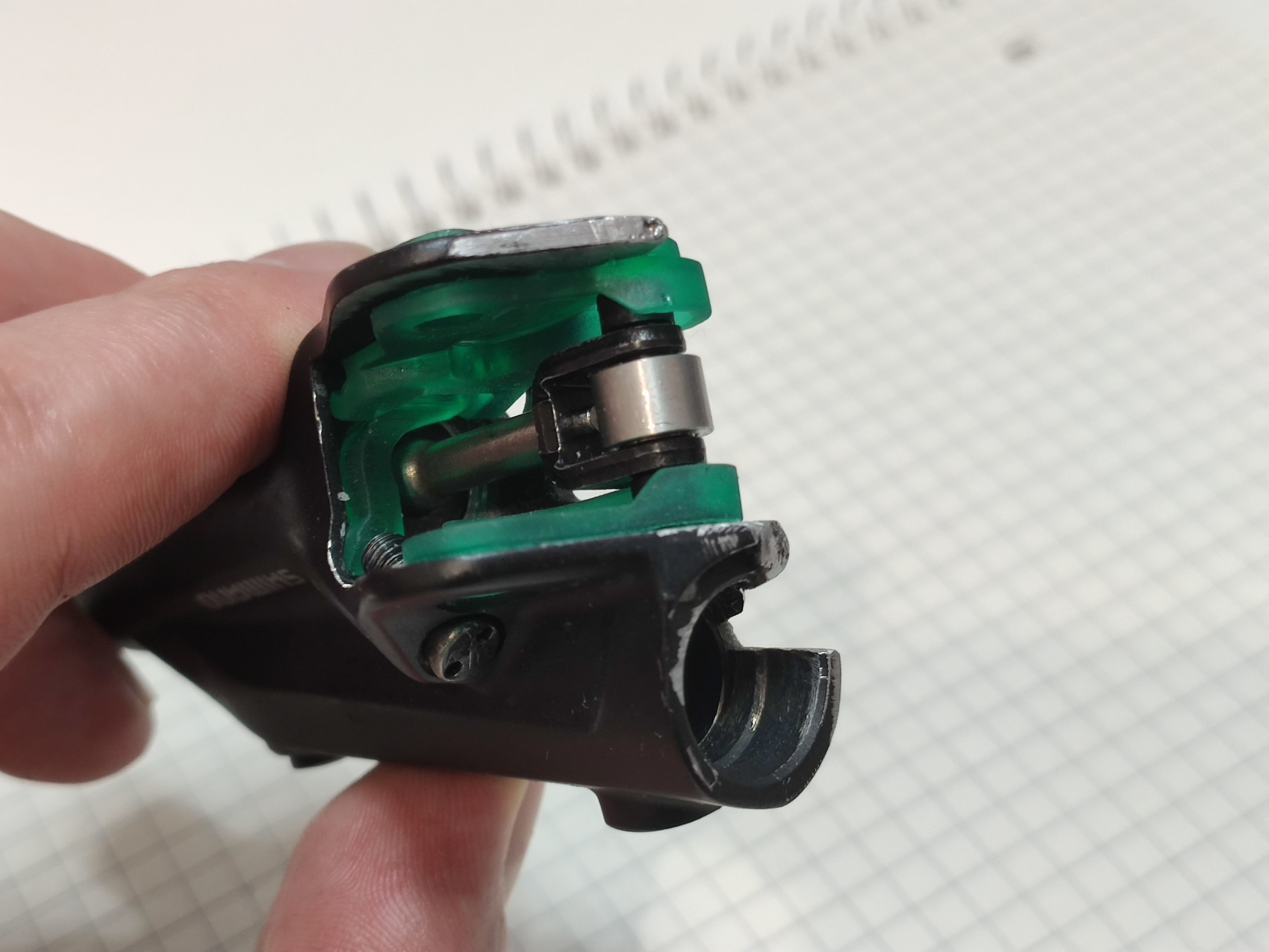 Shimano XT-SLX BL set of piston guides and free stroke right 3D print model_13