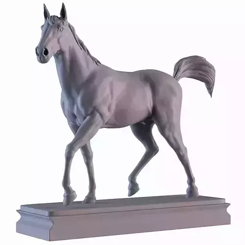 Horse statue  3D print model
