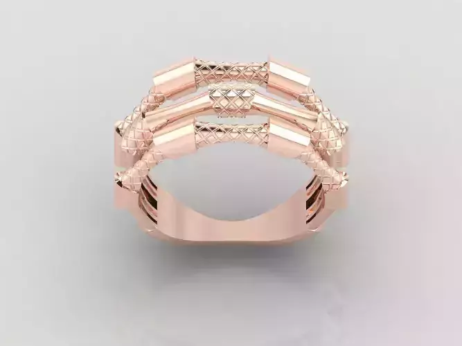 Women Ring Fancy Ring Plain light weight STL 3DM Printable