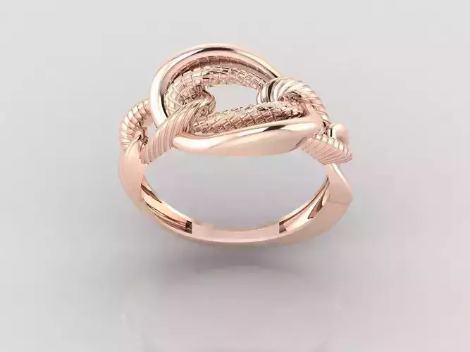 Women Ring Fancy Ring Plain light weight STL 3DM Printable