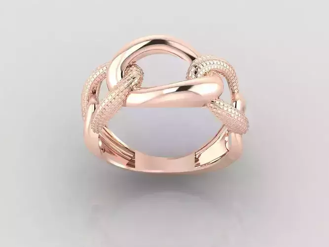 Women Ring Fancy Ring Plain light weight STL 3DM Printable