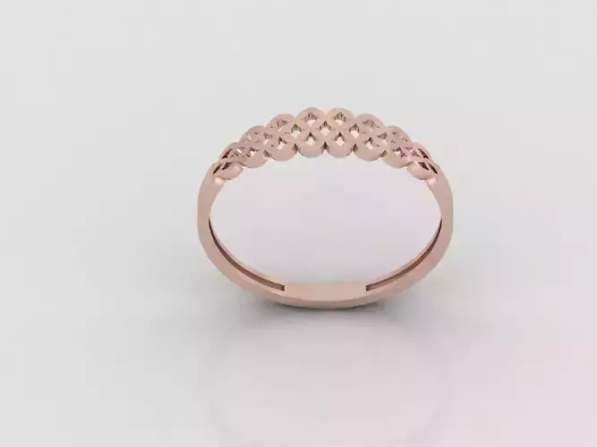 Women Ring Fancy Ring Plain light weight STL 3DM Printable