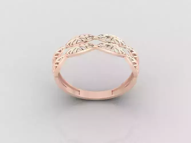 Women Ring Fancy Ring Plain light weight STL 3DM Printable