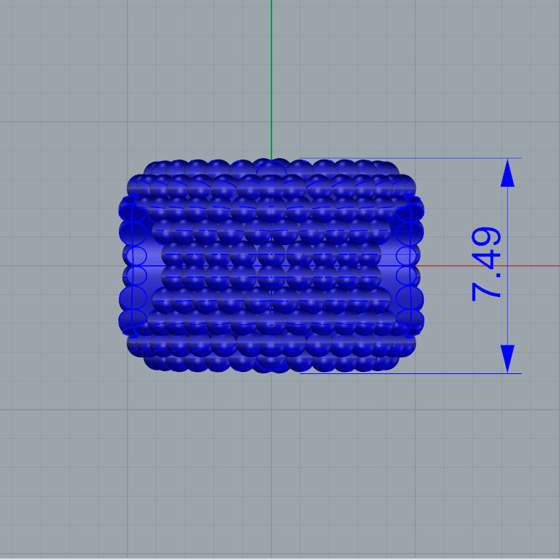 Berloque Coracao de Bolinhas Martell 20037 3D print model_5