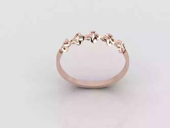 Women Ring Fancy Ring Plain light weight STL 3DM Printable 3D print model