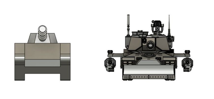 Abrams Pattern MBT 3D print model_3