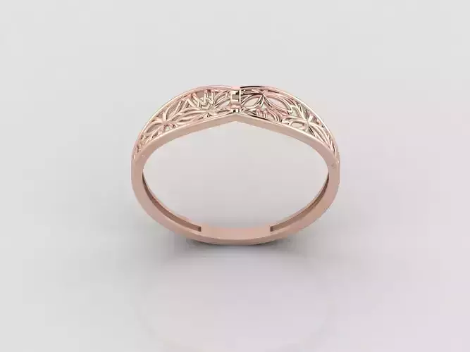 Women Ring Fancy Ring Plain light weight STL 3DM Printable 3D print model
