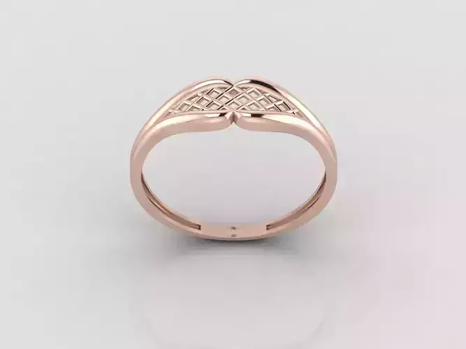 Women Ring Fancy Ring Plain light weight STL 3DM Printable 3D print model