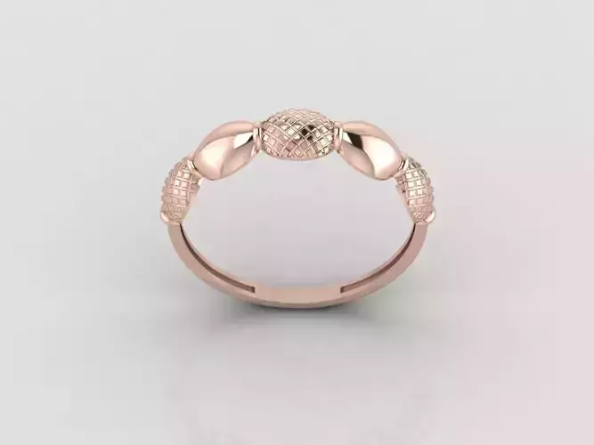 Women Ring Fancy Ring Plain light weight STL 3DM Printable 3D print model