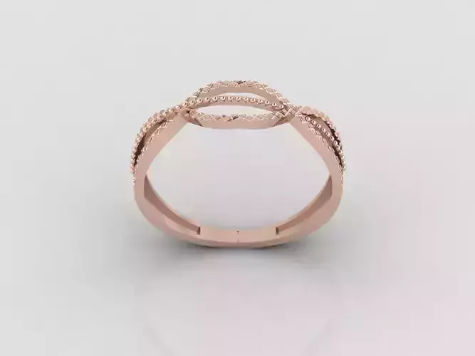 Women Ring Fancy Ring Plain light weight STL 3DM Printable 3D print model