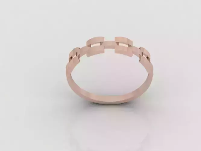 Women Ring Fancy Ring Plain light weight STL 3DM Printable 3D print model