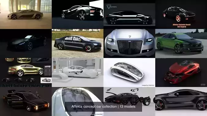 Affekta concept car collection 