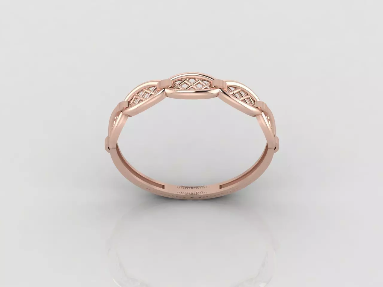 Women Ring Fancy Ring Plain light weight STL 3DM Printable 3D print model_0