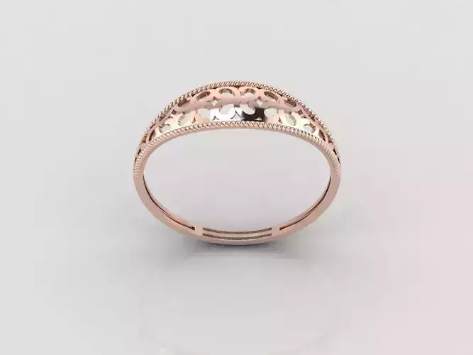 Women Ring Fancy Ring Plain light weight STL 3DM Printable 3D print model