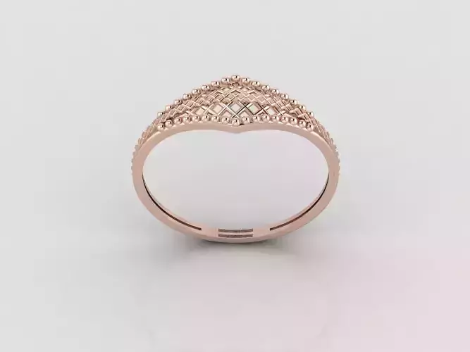 Women Ring Fancy Ring Plain light weight STL 3DM Printable 3D print model