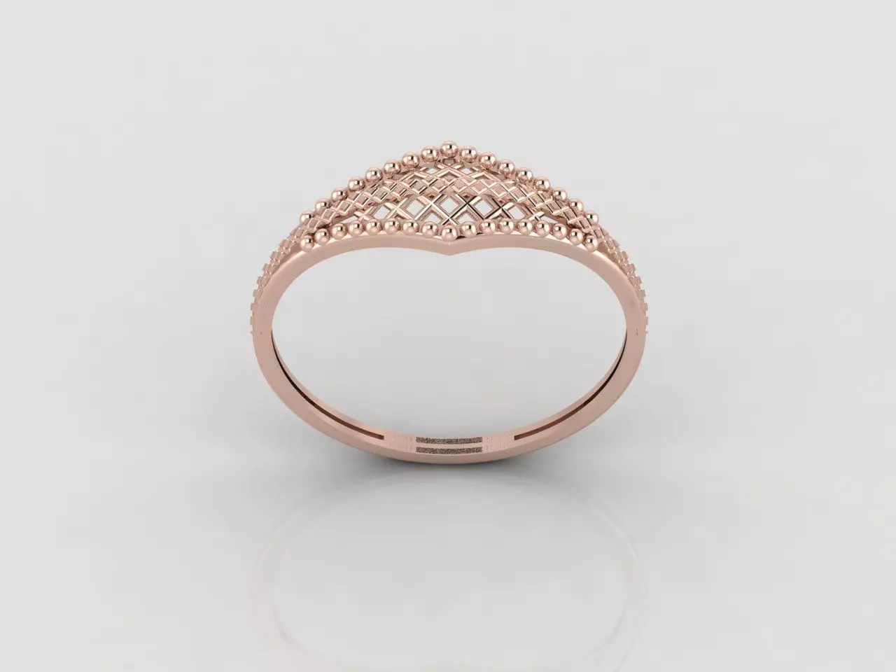 Women Ring Fancy Ring Plain light weight STL 3DM Printable 3D print model