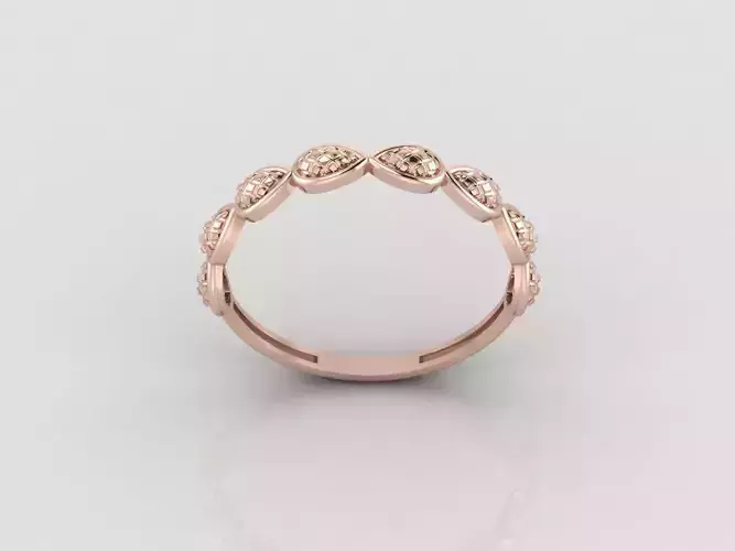 Women Ring Fancy Ring Plain light weight STL 3DM Printable 3D print model