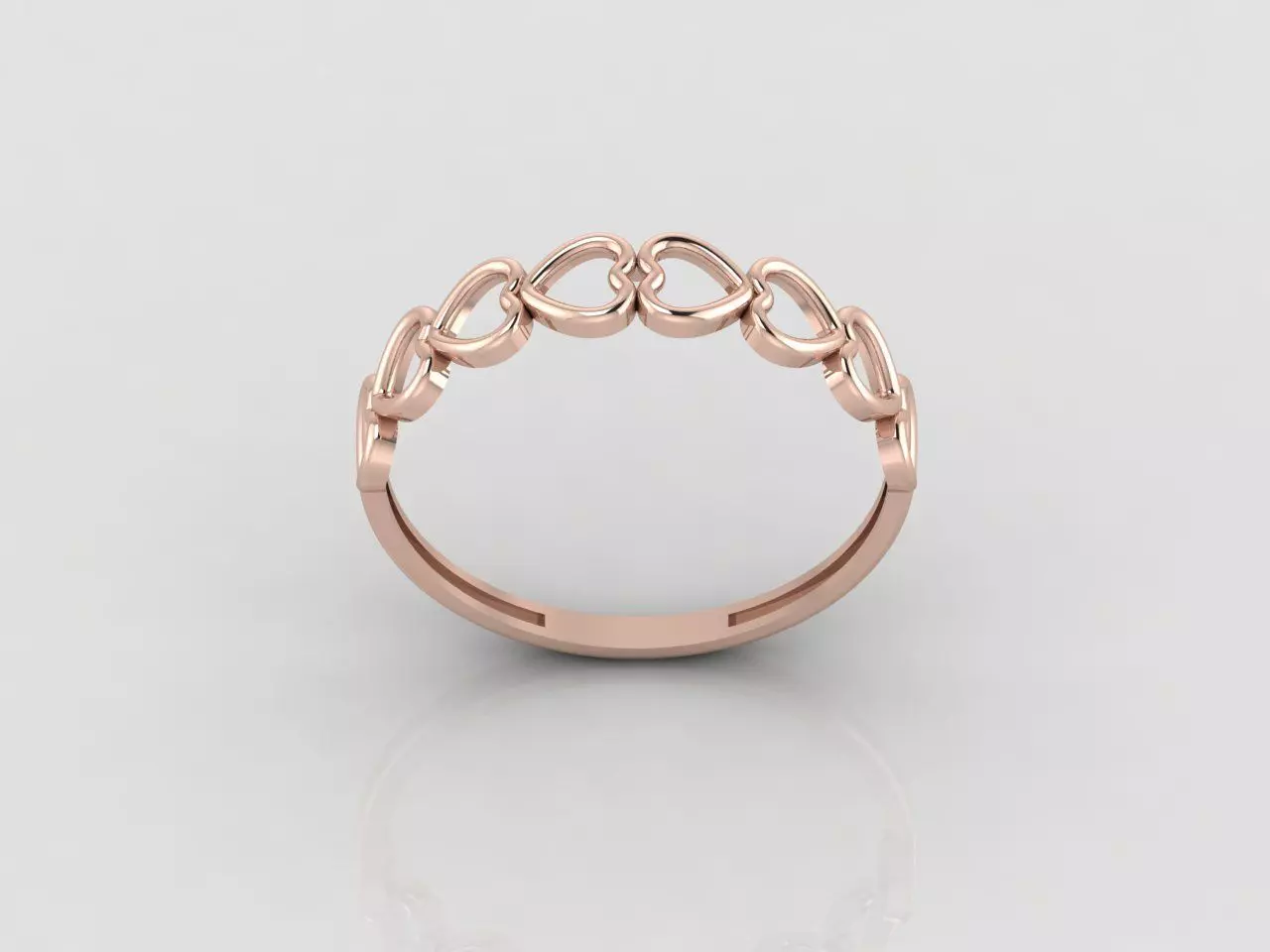 Women Ring Fancy Ring Plain light weight STL 3DM Printable 3D print model