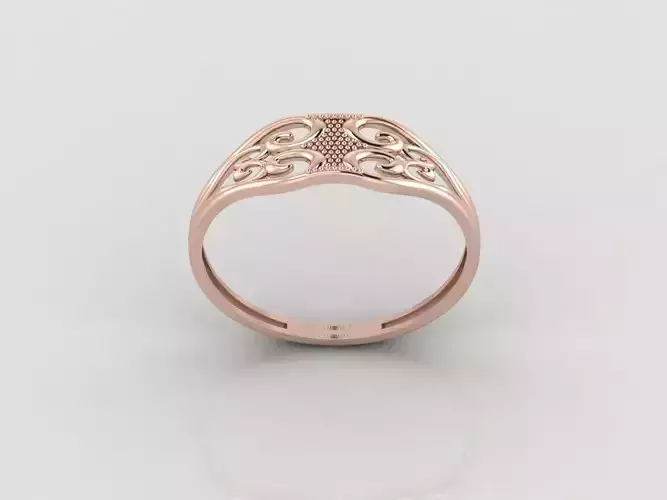 Women Ring Fancy Ring Plain light weight STL 3DM Printable 3D print model