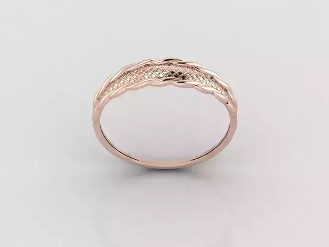 Women Ring Fancy Ring Plain light weight STL 3DM Printable 3D print model
