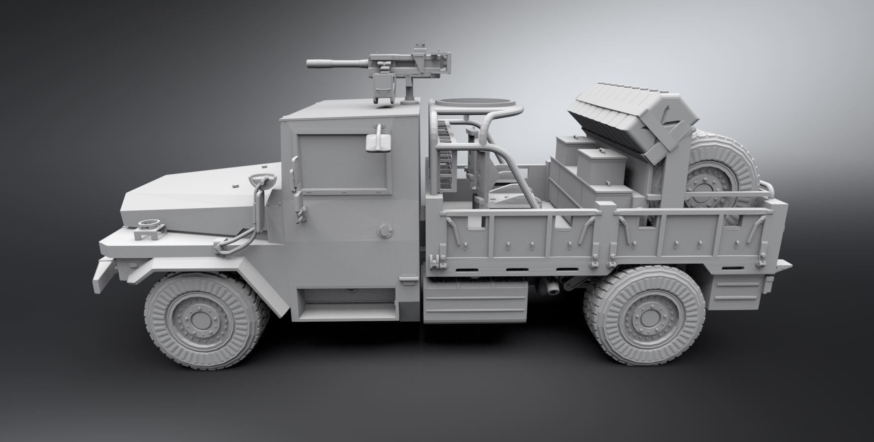 ACMAT VLRA mothership Scale model 3D print model_1