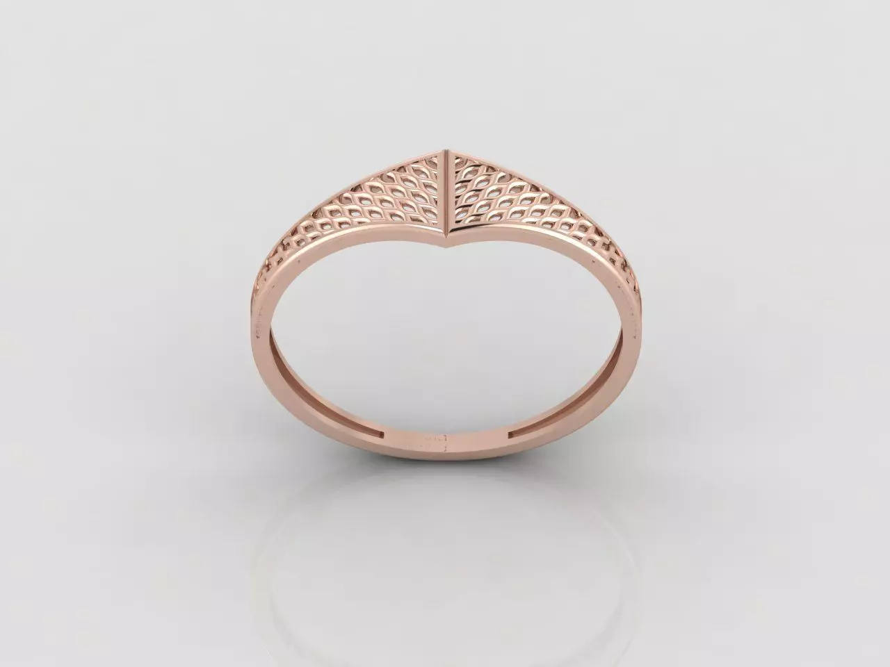 Women Ring Fancy Ring Plain light weight STL 3DM Printable 3D print model