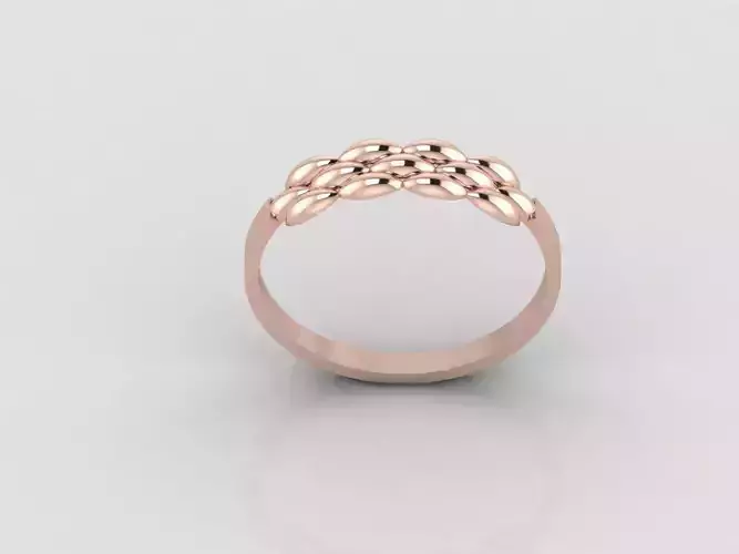 Women Ring Fancy Ring Plain light weight STL 3DM Printable 3D print model